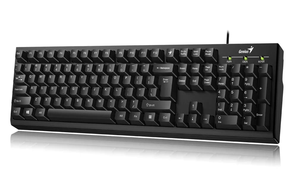 Tastatura Genius KB-100, USB, Negru — miniatură
