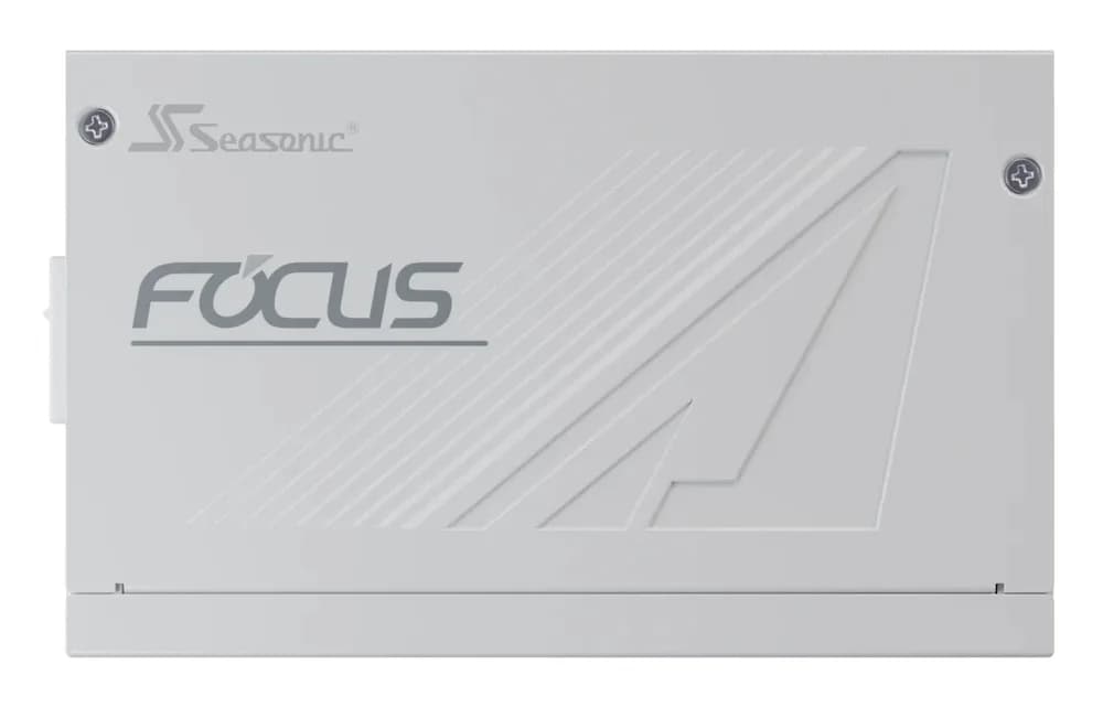Sursa Seasonic FOCUS GX ATX 3 (2024), 80 Plus Gold, 1000W, 12VHPWR, ATX 3.1, Full Modulara, Alb "FOCUS-GX-1000-V4-WHITE" — miniatură