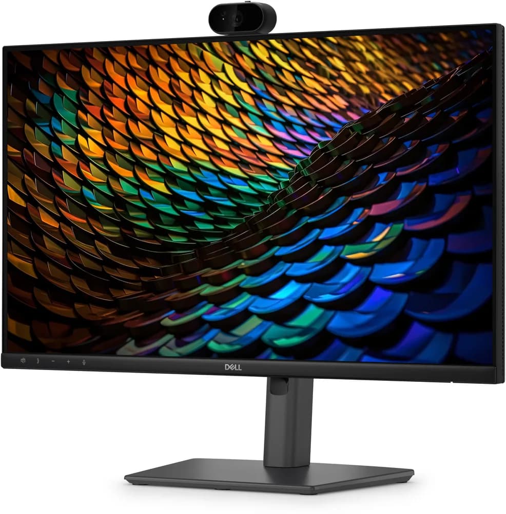 Dell Pro P 24 USB-C Hub Conferencing Monitor - P2426HEB 23.8" FHD 1920x1080 at 120Hz, IPS, AG, 300 Nit, 1500:1, 178/178, 5ms/8ms, HDMI, DP, USB A/B/C,RJ45, Webcam, Mic, Speakers "P2426HEB-05" — miniatură