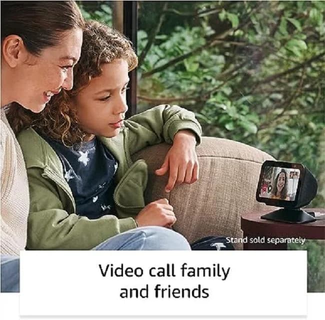 Amazon Echo Show 5 (3rd Gen, 2023 release) Charcoal — miniatură
