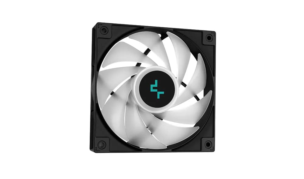 Cooler Deepcool "LS520 SE", compatibil skt. Intel si AMD, racire cu lichid, ventilator 120 mm x 2, 2250 rpm, iluminat RGB, "R-LS520-BKAMMM-G-1" — miniatură