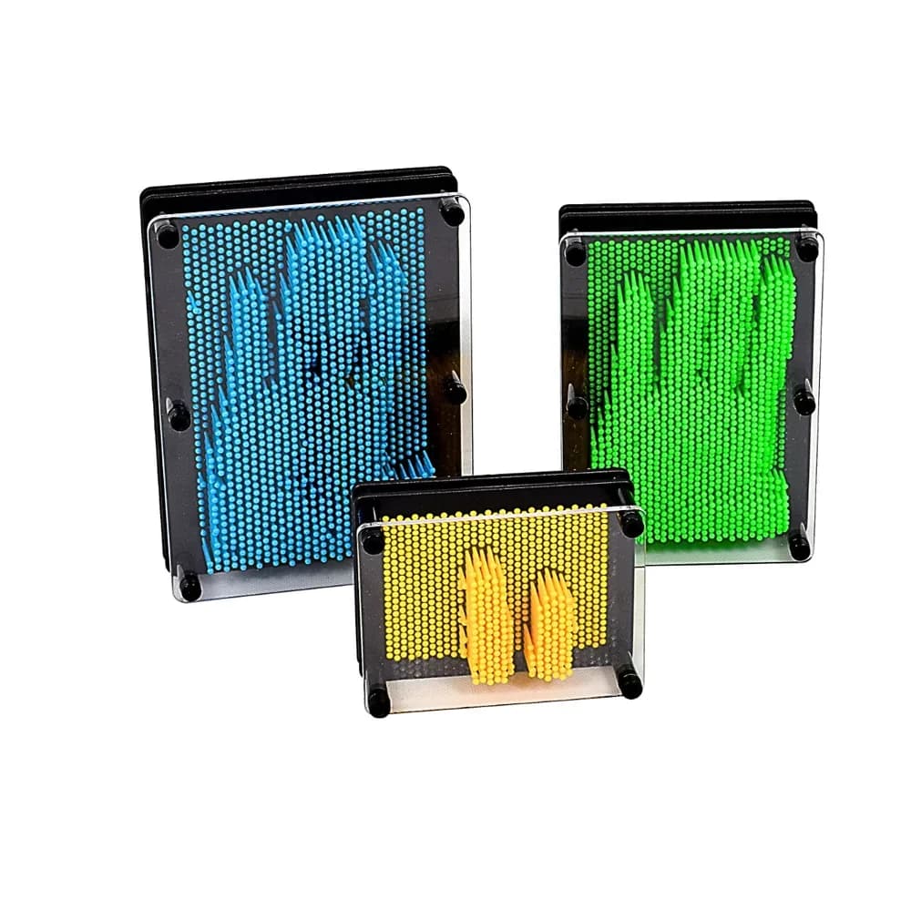 Pin Art cu Ace din Plastic – Set de 3
