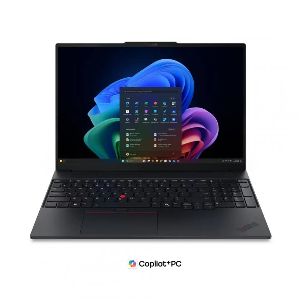 Laptop Business Lenovo ThinkPad E16 Gen 4, cu procesor Intel Core Ultra 7 355, 16'' IPS, 16 GB DDR5, 512 GB, Intel Graphics, Fara OS — miniatură