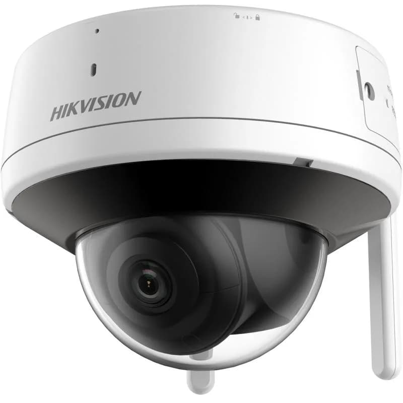 Camera supraveghere Hikvision WIFI IP dome DS-2CV2141G2-IDW(2.8MM)(W); 4 MP, WIFI 2.4G cu 2 antene, distanta in camp deschis 120metri, microfon si speaker incorporate, audio bidirectional, 1/2.7" Progressive Scan 4MP CMOS, rezolutie: 2560 × 1440@25fps, iluminare: Color: Color: 0.005 Lux @ (F1.6, AGC