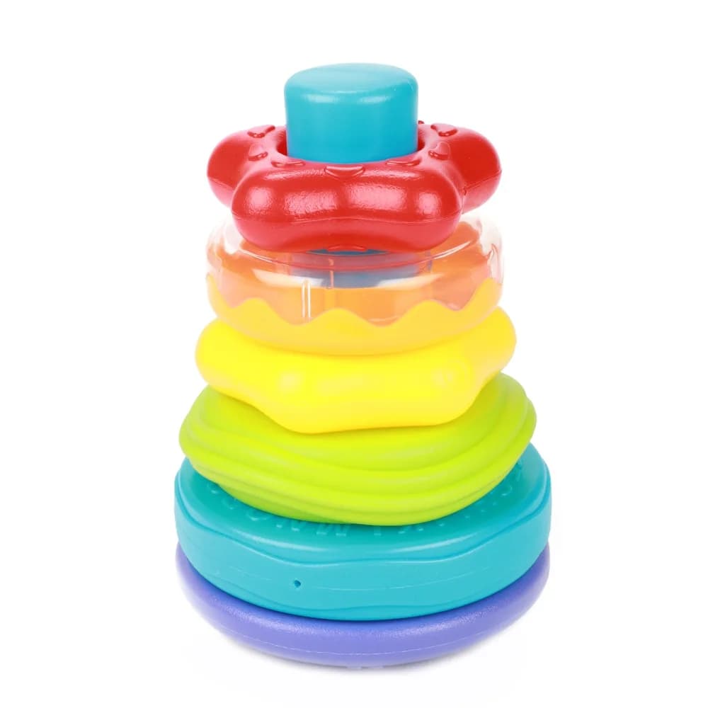 Little Stars, Joc piramida cu cercuri - Toi-Toys — miniatură