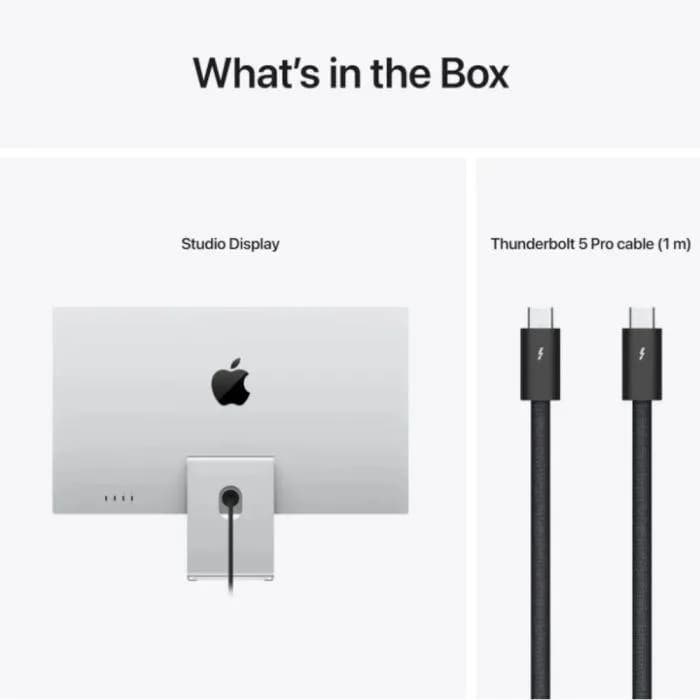 Apple Studio Display - 27" Retina 5K - Nano-Texture Glass with Tilt and Height - Adjustable Stand — miniatură