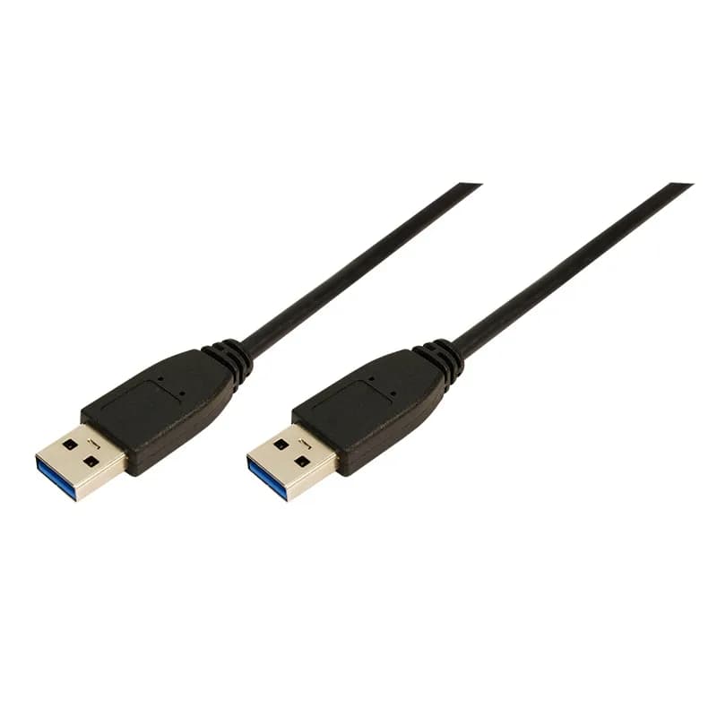 CABLU USB LOGILINK, USB 3.0 (T) la USB 3.0 (T), 1m, black, "CU0038"