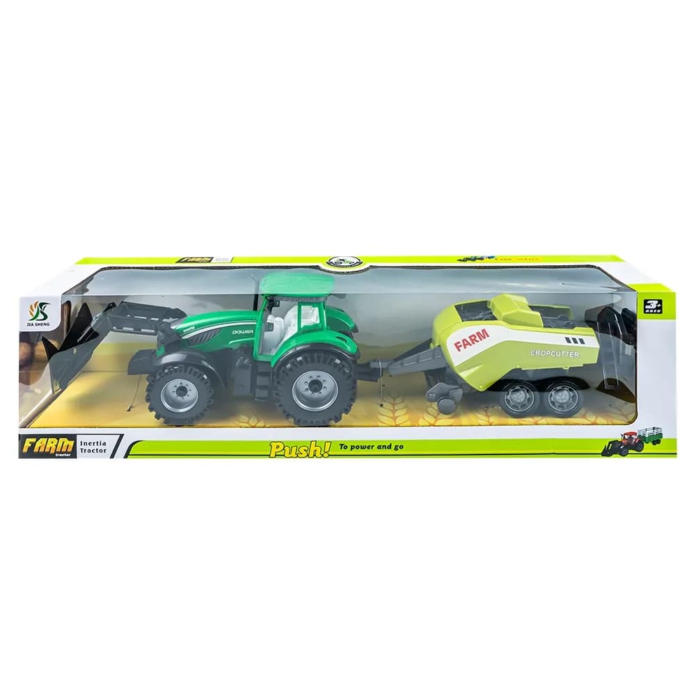 Tractor cu frictiune si combina — miniatură