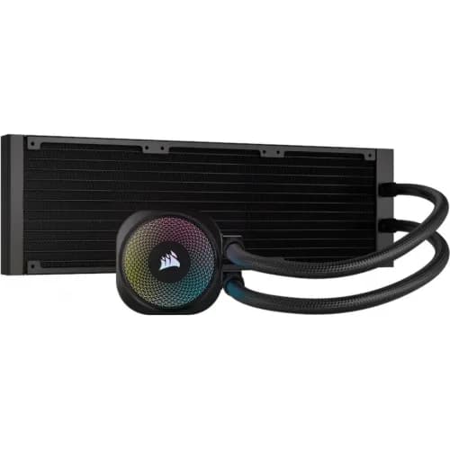 Cooler Procesor CORSAIR iCUE LINK TITAN RX RGB, Lichid, 12 cm, 3 ventilatoare, aRGB — miniatură