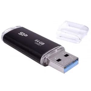 USB Flash Drive SP, Blaze B02, 3.2, 64GB, Negru "SP064GBUF3B02V1K"