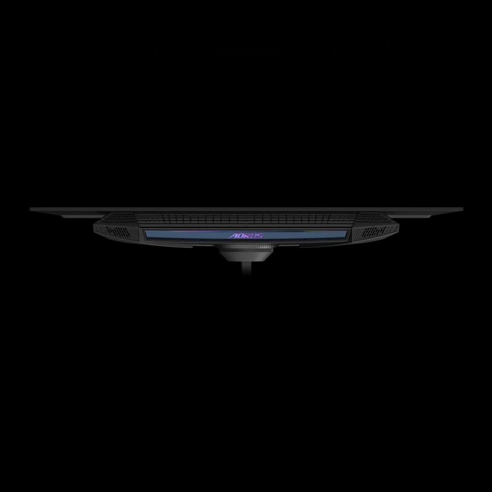 Monitor GIGABYTE AORUS FO27Q5P, QD-OLED, 27", QHD, 2560 x 1440, DisplayPort, HDMI, Boxe, Pivot, 500Hz, 0.03 ms, Negru "FO27Q5P" — miniatură