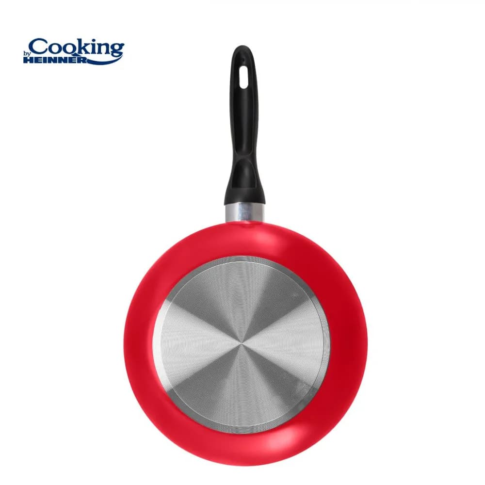 TIGAIE ADANCA ALUMINIU PRESAT+CAPAC 24x6.5 CM, COOKING BY HEINNER — miniatură