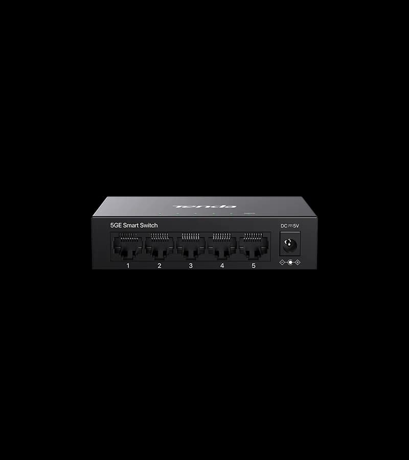 SWITCH TENDA managed, 5 porturi gigabit RJ-45, management Tenda CloudFi, metalic "TEG2205D"