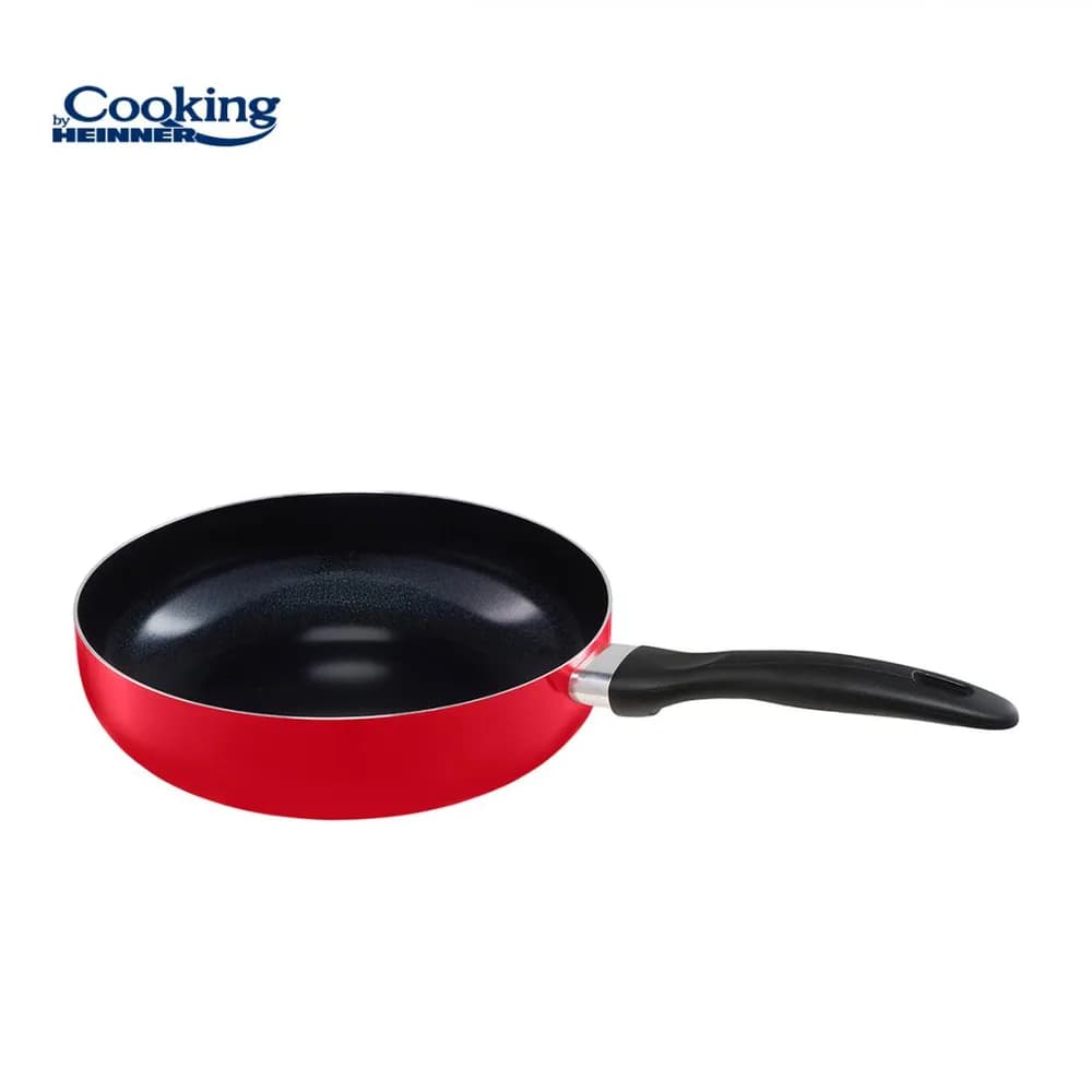 TIGAIE ADANCA ALUMINIU PRESAT+CAPAC 24x6.5 CM, COOKING BY HEINNER — miniatură