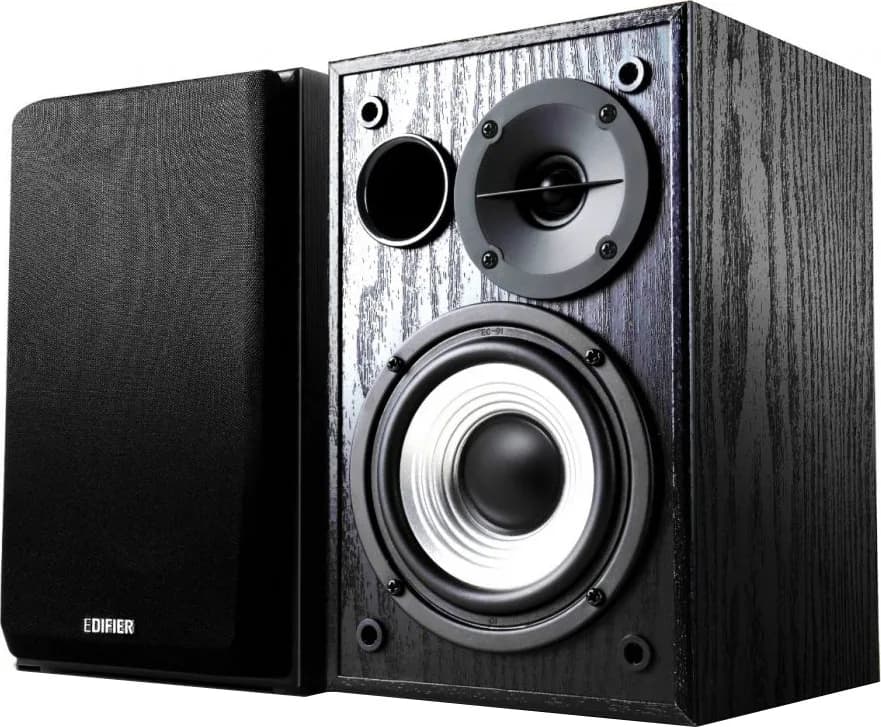 BOXE EDIFIER 2.0, RMS: 24W (2 x 12W), volum, bass, 220V alimentare, black "R980T"
