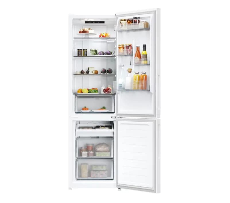 Combina frigorifica CANDY CNCQ2T518EW, No Frost, 279 l, H 182 cm, Clasa E, Wi-Fi, alb — miniatură