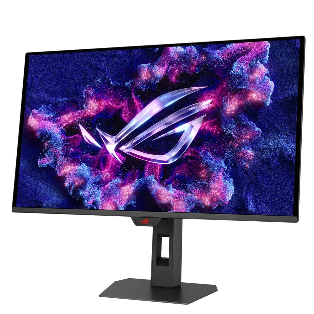 Monitor Gaming QD-OLED ASUS ROG Strix OLED 26.5" XG27AQDPG, QHD (2560 x 1440), HDMI, DisplayPort, Pivot, 500 Hz, 0.03 ms (Negru) "90LM0C50-B01971" — miniatură