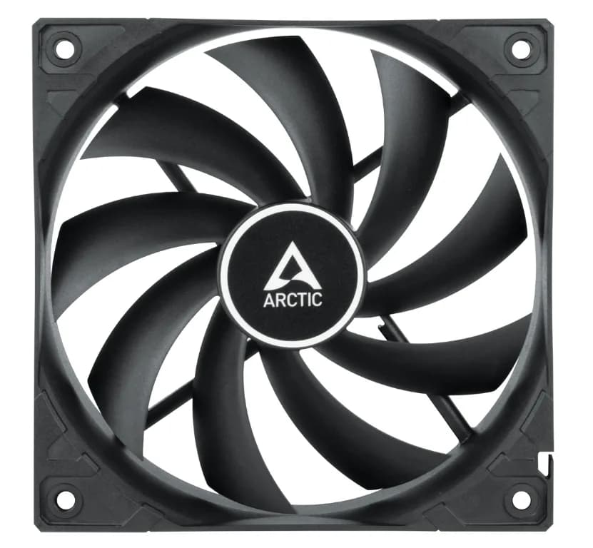 VENTILATOR ARCTIC PC, F12 , 120x120x25mm, low noise FD bearing, Black, "ACFAN00201A" — miniatură