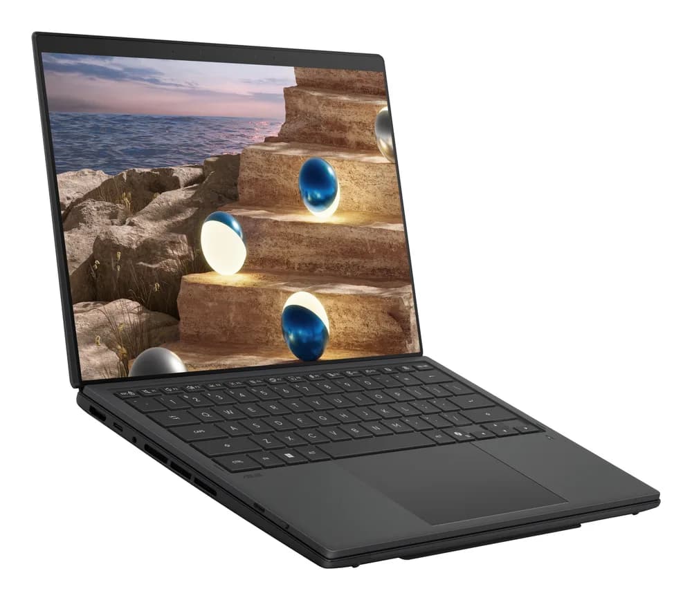 14 Zenbook DUO UX8407AA, 3K OLED 144Hz Touch, Procesor Intel® CoreTM Ultra X9 388H (18M Cache, up to 5.10 GHz), 32GB LPDDR5X, 1TB SSD, Intel Arc B390, Win 11 Pro, Moher Gray "UX8407AA-SN231X" — miniatură
