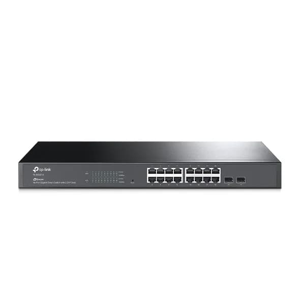 SWITCH TP-LINK " TL-SG2218 " L2+ cu management 16 porturi Gigabit + 2 sloturi SFP, carcasa metalica, rackabil "SG2218"