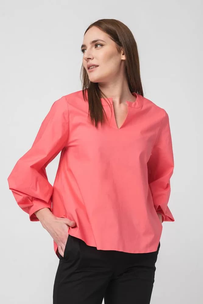 CAMASA CASUAL FEMEI DARK PINK M — miniatură