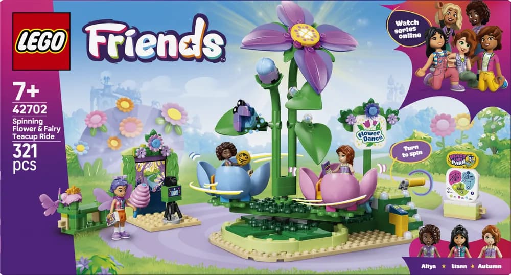 FLOARE ROTITOARE SI CEASCA PENTRU ZANE LEGO42702 — miniatură