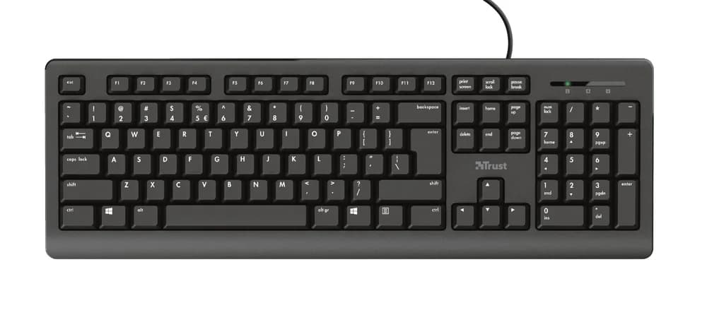 Trust Primo Full-size keyboard silent, "TR-23880"