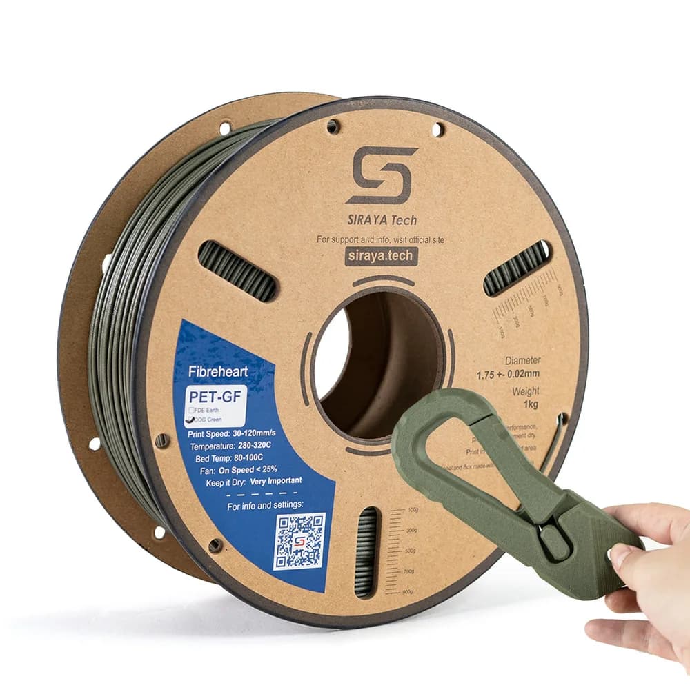 Accesoriu imprimantă 3D Siraya Tech Fibreheart PET-GF (ST3033) — miniatură