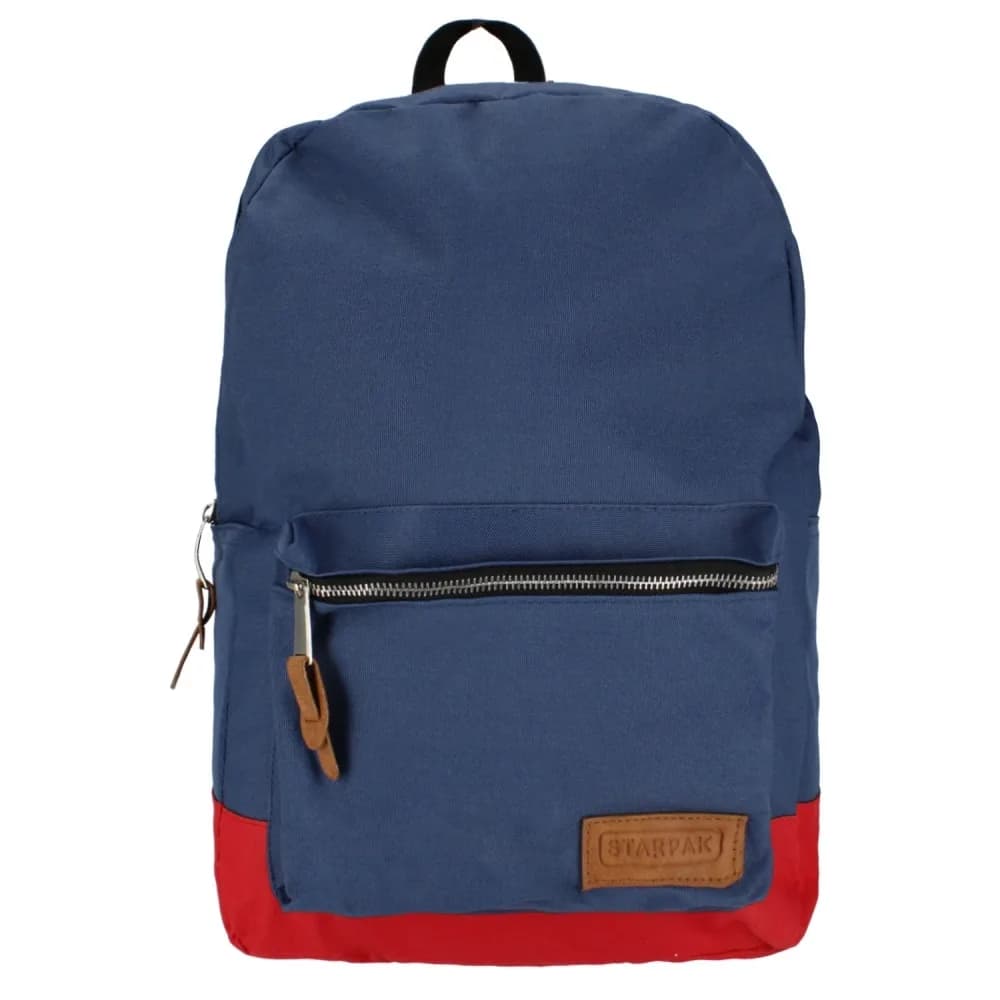 Ghiozdan BV3 Blue&Red, 45x30x14cm - STARPAK — miniatură