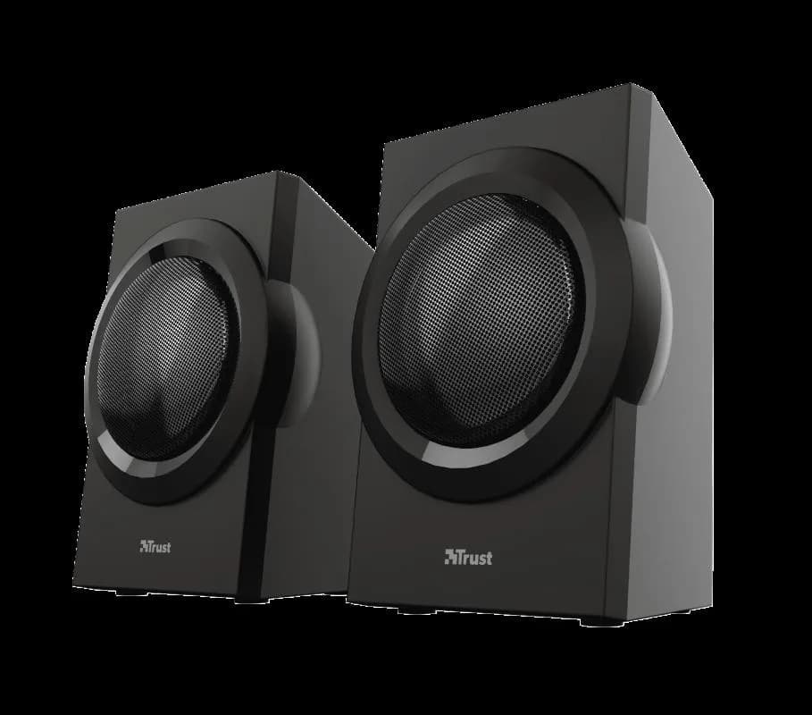 Sistem audio Trust Yuri 2.1, 60W, negru — miniatură