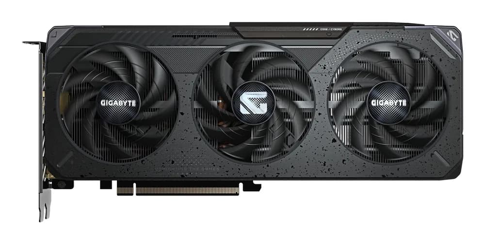 VGA GIGABYTE RX 9060XT GAMING OC 16GB "GV-R9060XTGAMING OC-16GD" — miniatură