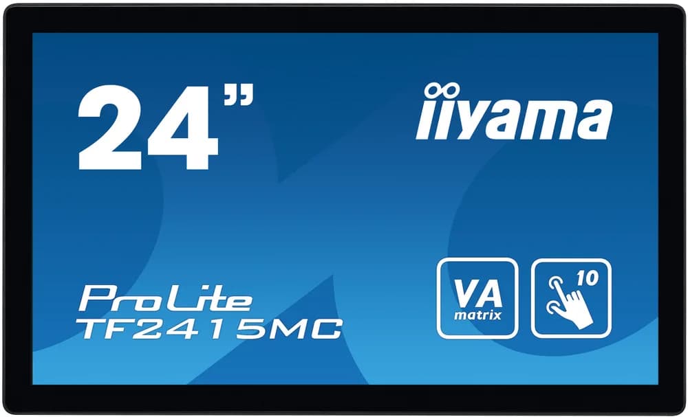 Monitor tactil incorporat iiyama ProLite TF2415MC-B2 24" VA LED, IP65, openframe "TF2415MC-B2" — miniatură