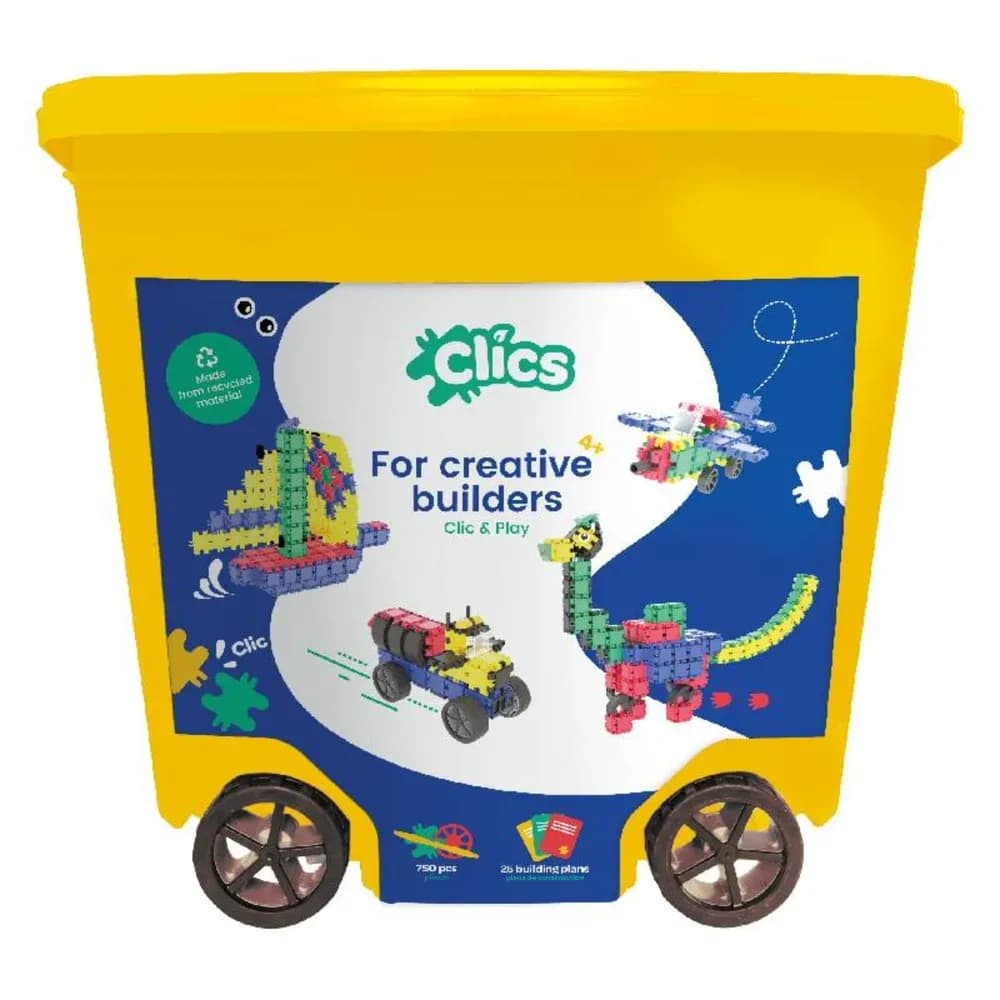 Clics și Accesorii 750 piese + 25 Planuri — miniatură
