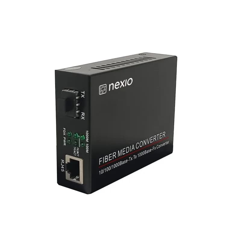 Mediaconvertor 10/100/1000M 1 port RJ45, 1 SLOT SFP - NEXIO "NX-1000N-SFP"