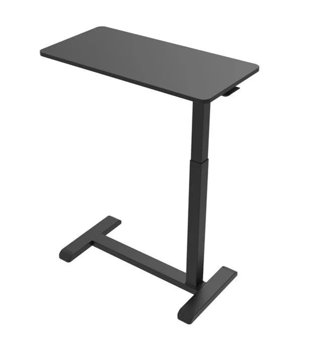 BIROU GEMBIRD, pt notebook, max 10 kg, birou 720x400mm, 770x400x(685-1045)mm, black, "TVS-DESK-02-BK" — miniatură