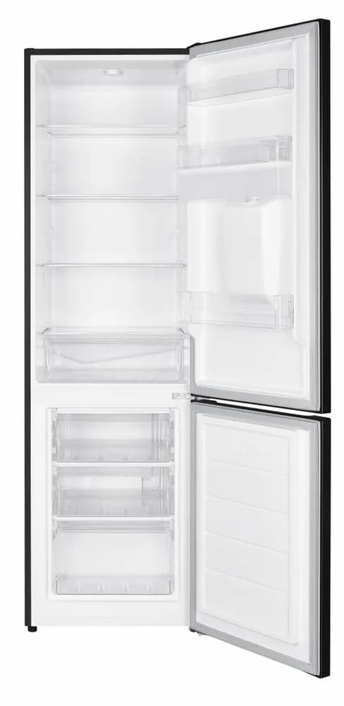 Combina frigorifica HEINNER HC-HM260BKWDE++, 260 l, Clasa E, Dozator apa, Negru — miniatură