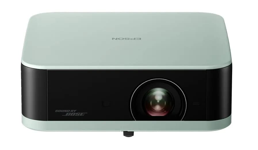 Videoproiector inteligent portabil Epson Lifestudio Pop EF-61G, 700 lumeni, 5.000.000:1, Sound by Bose, GoogleTV, verde