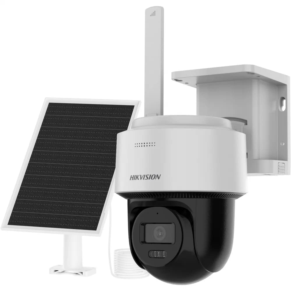 CAMERA IP BULLET 4MP CU PANOU SOLAR "DS-2CFSP4/4G(2.8MM)"