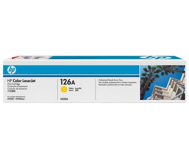 Toner HP 126A, Yellow