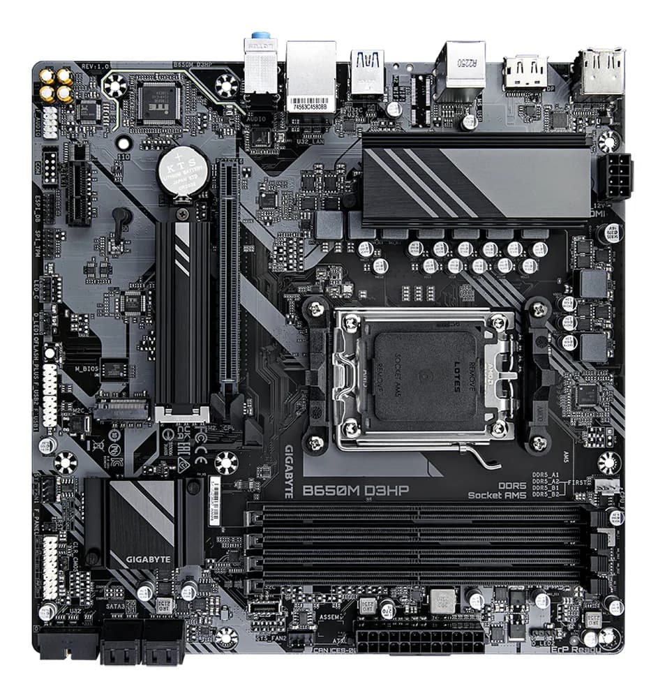 MB AMD B650 SAM5 MATX/B650M D3HP 1.3 GIGABYTE "B650M D3HP 1.3" — miniatură