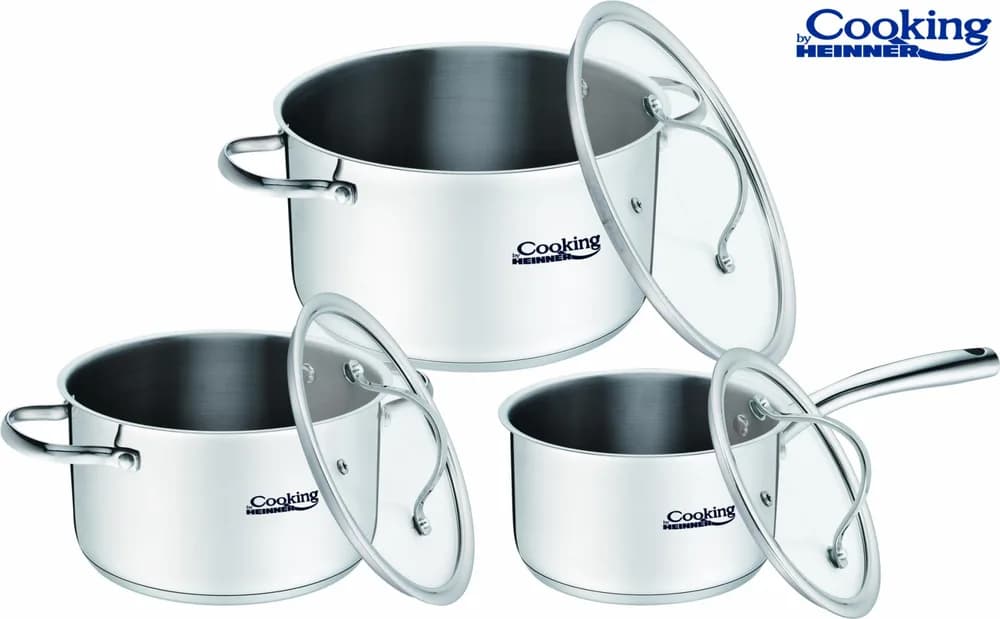 SET GATIT DIN INOX 6 PIESE, ANNA, COOKING BY HEINNER — miniatură
