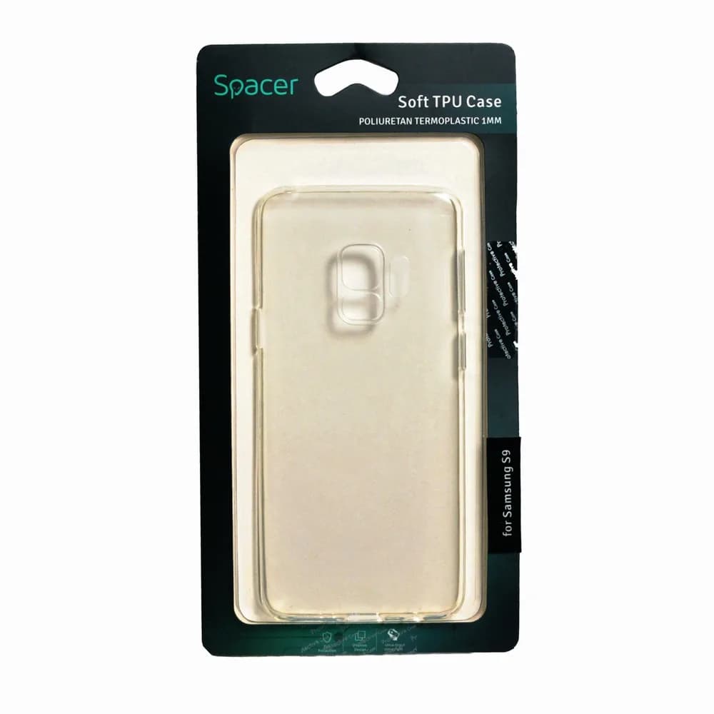 Husa Samsung S9 Spacer, transparenta, grosime 1 mm, material flexibil TPU "SPT-STS-SA.S9" — miniatură