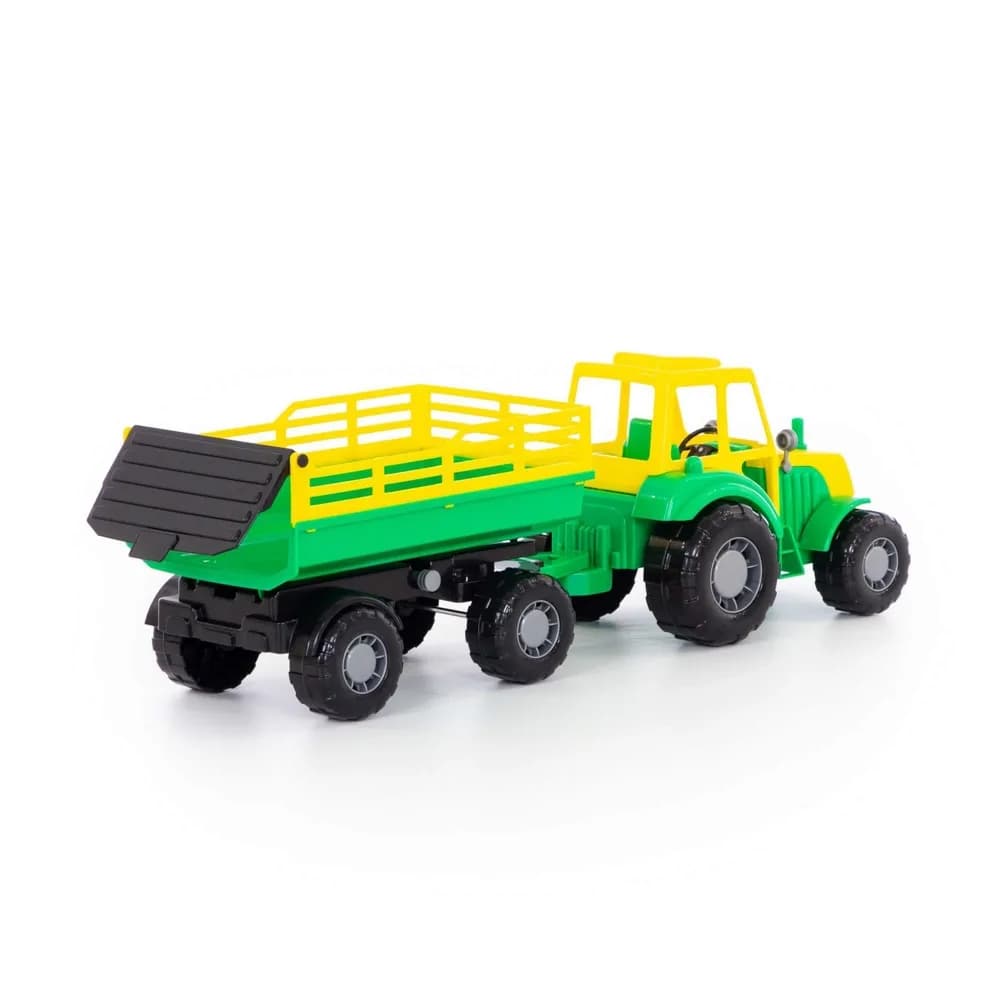 Tractor cu remorca - Altay, 57x17x18 cm, Polesie — miniatură