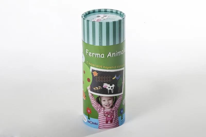 "Ferma AnimalelorO experiență magnetică distractivăCompleteazăcunoștințele de zoologie ale copilului tău într-un moddistractiv. Idealipentru preșcolari, cei 24 de magneți ce ilustreazăanimale domestice vorstârni nevoia de cunoaștere a celor mici și îivor ajuta să recunoascăușor animalele pe care le — miniatură