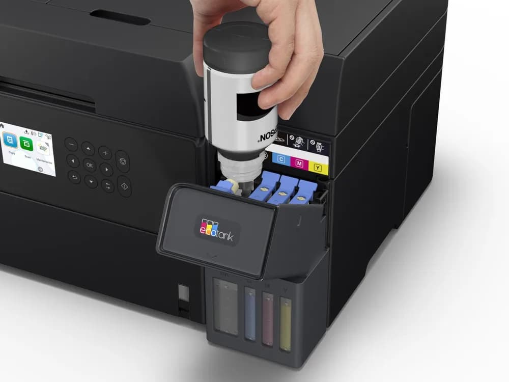 Multifunctional inkjet EPSON EcoTank CISS L6370, format A4, Color, Duplex, USB + LAN — miniatură