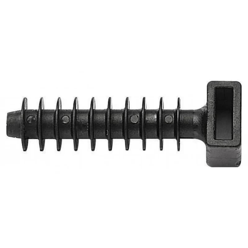 Diblu suport ancorare bride 10 x 37 black (100buc) - ELEMATIC, "5458"
