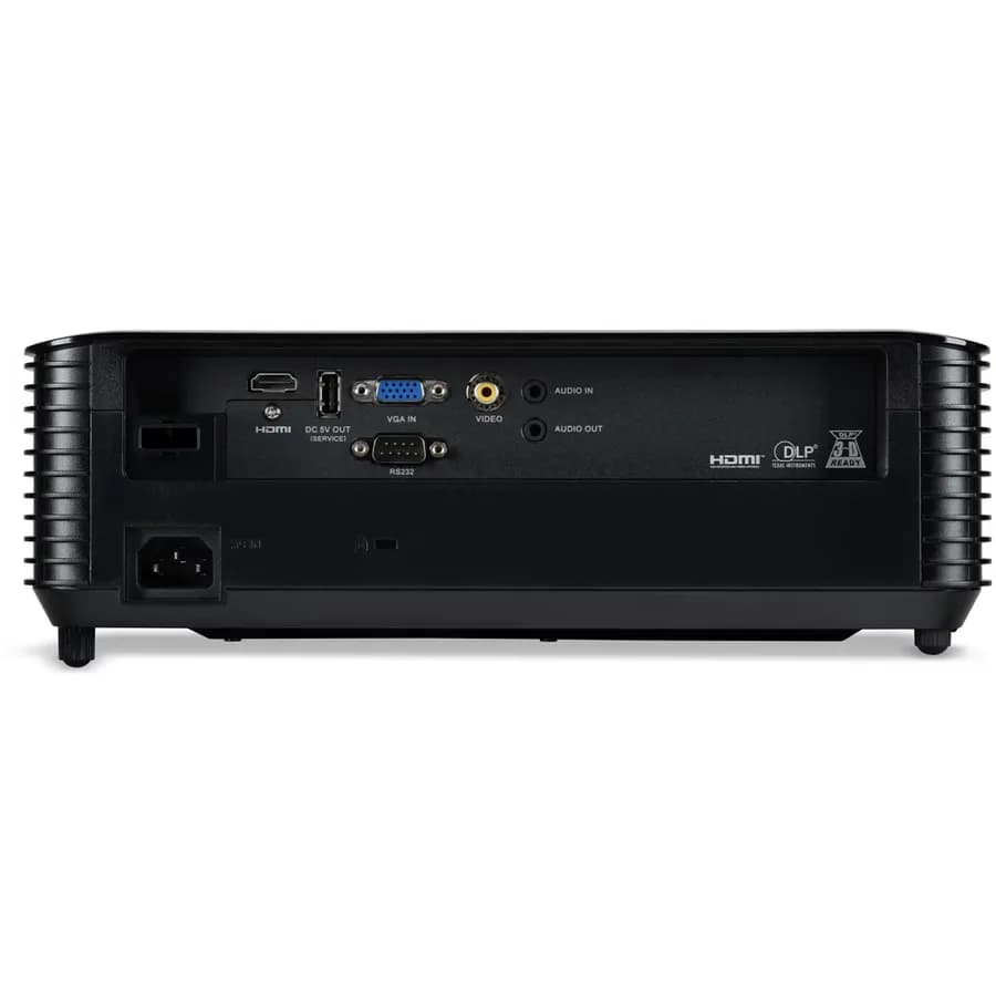 Videoproiector Acer X1328ic, WXGA 1280*800, up to WUXGA 1920*1200, 5.000 lumeni, 16:9/ 16:10/ 4:3, 20.000:1, diagonala maxima 300", distanta maxima de proiectie 10 m, boxa 3W, lampa 5.000 / 15.000 ore, 27 dB, 2.4 kg, D-sub, 2* HDMI, PC audio in/ out, composite video, DC Out (5V/1A, USB Type A) — miniatură