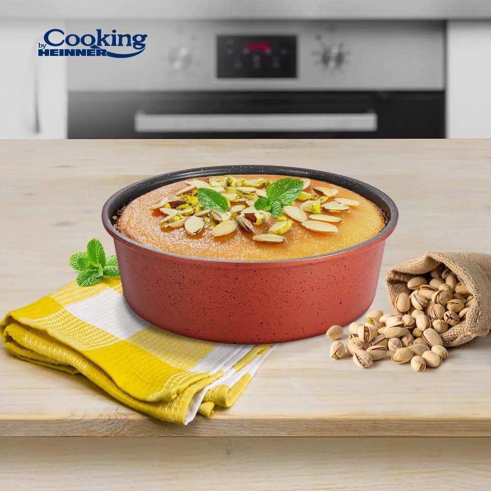 TAVA ROTUNDA ACOPERIRE CERAMICA 30x10 CM, ANCA, COOKING BY HEINNER — miniatură