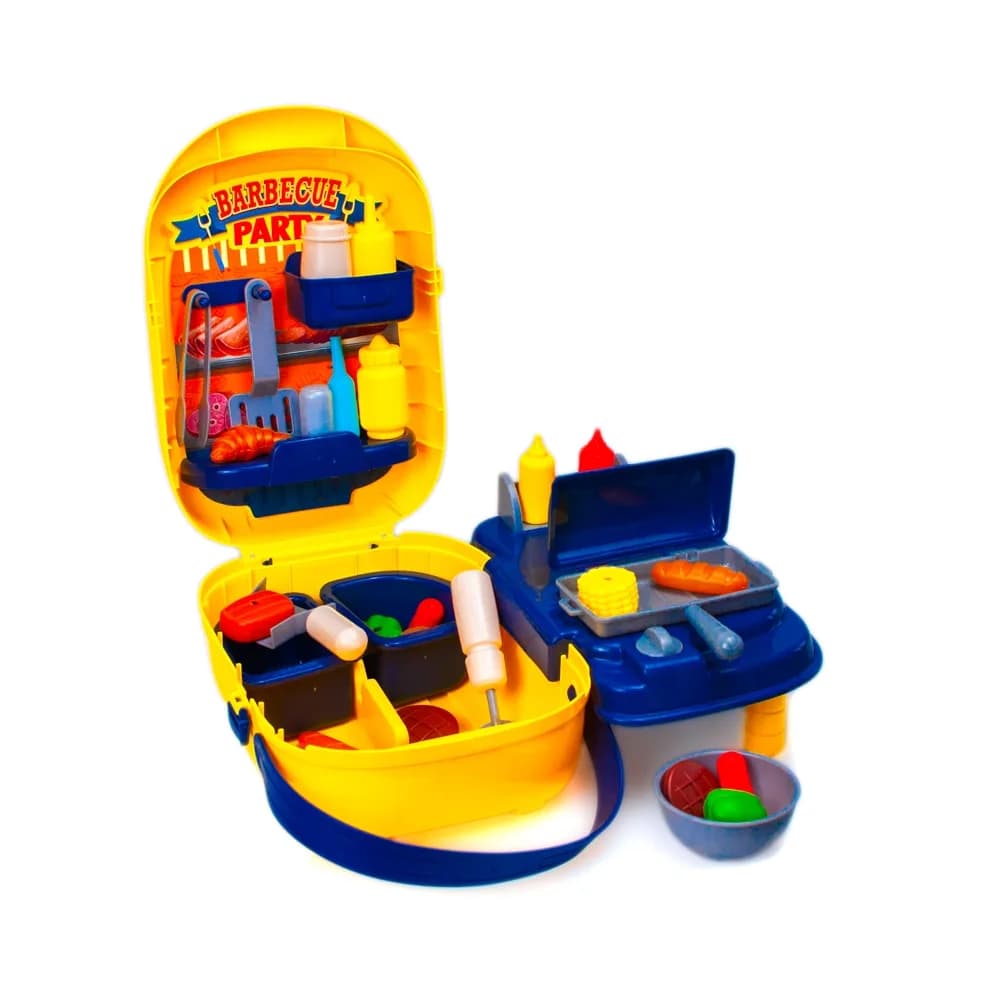Play set barbeque, in gentuta — miniatură