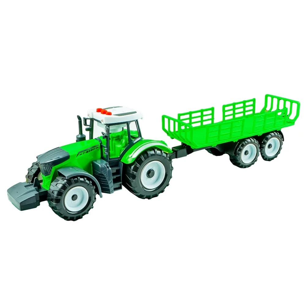 Tractor cu remorca — miniatură